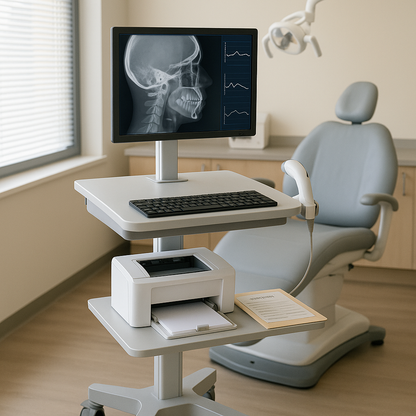Mobile Medical Workstation – All-in-One Healthcare Cart Solution