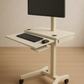 Mobile Video Conferencing Workstation -All-in-One Trolley System