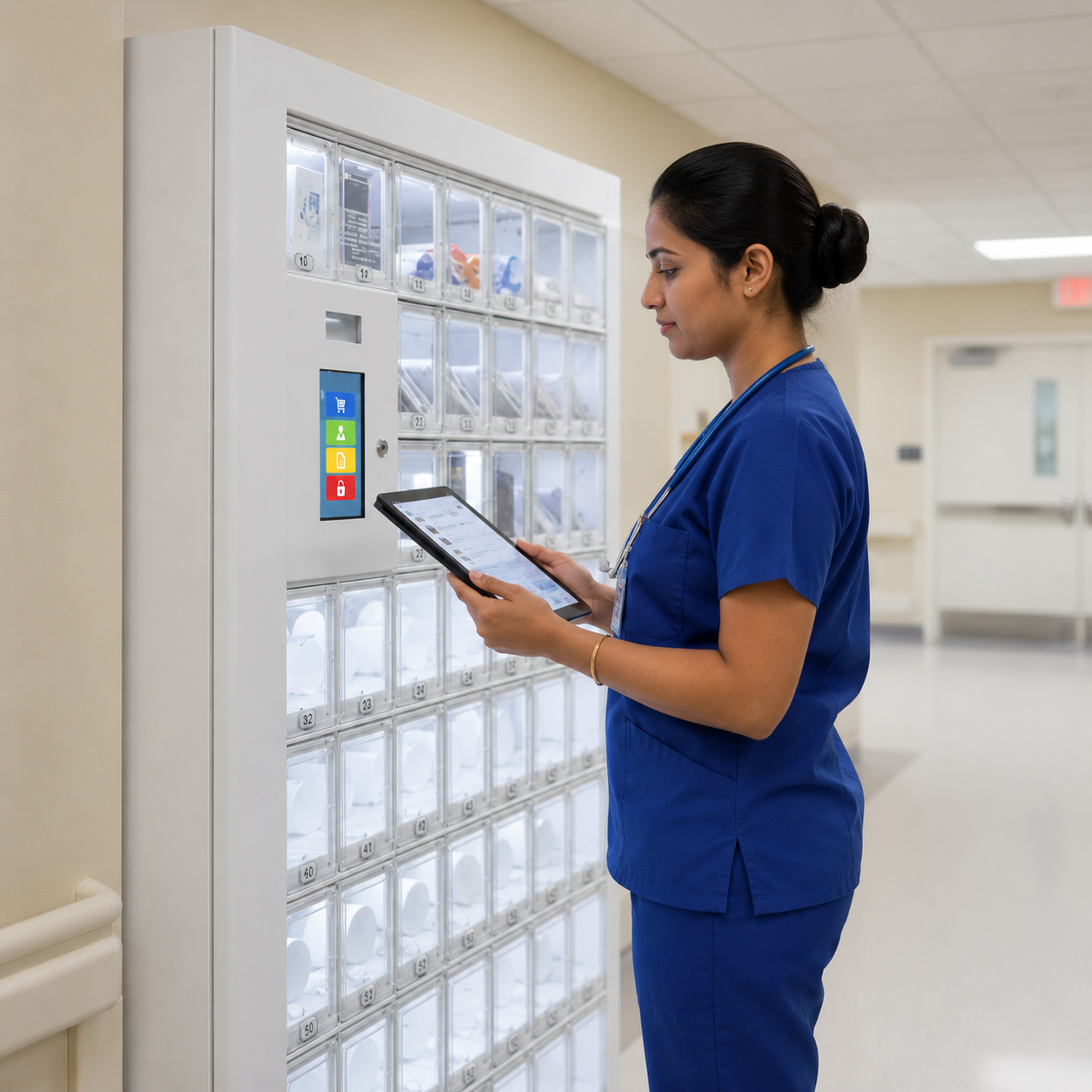 Medico Locker — IoT-Enabled RFID Smart Locker System for Hospitals