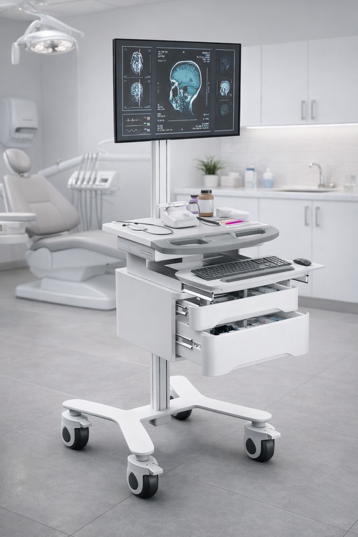HSM-10 diagnostic computer trolley