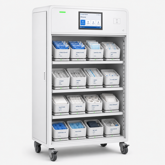 Rife Smart PAR Bin for Hospitals | Weight-Based Inventory Management System