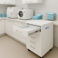 Dental Cabinet Trolley For Instrument Storage Surgery with 5 Drawers