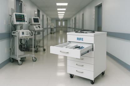 Dental Cabinet Trolley For Instrument Storage Surgery with 5 Drawers