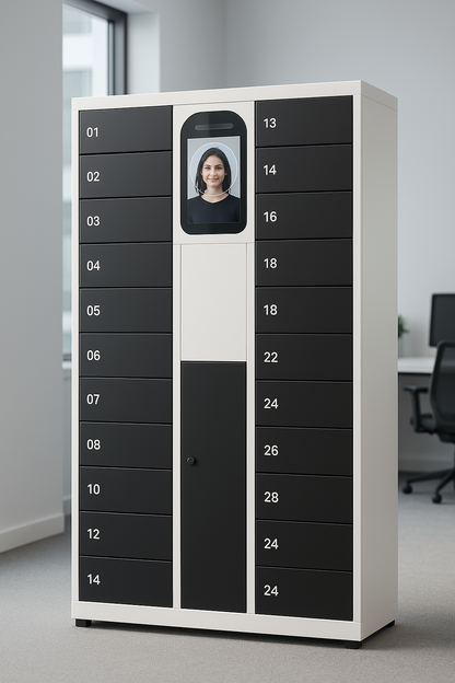 RIFE FaceGuard Locker — Facial Recognition Smart Locker for Doctors & OT Staff