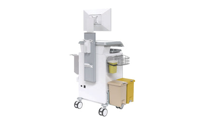 I - WORK Nurse Workstation Trolley (RMECF383C) - Rife Medical Furniture