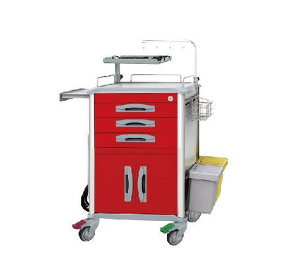 R6 Series Emergency Trolley - Rife Medical Furniture