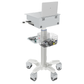 Laptop Carts with Wheels – Adjustable, Portable for Medical Hospitals