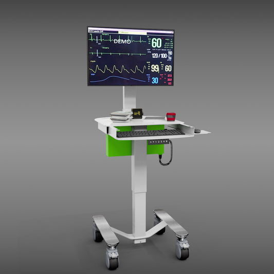 MHS2 Vital Signs Monitoring Cart