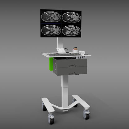 MHS6 Dual-Drawer Diagnostic Imaging Cart