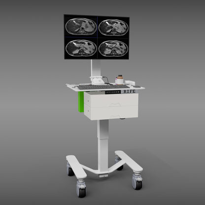 MHS6 Dual-Drawer Diagnostic Imaging Cart