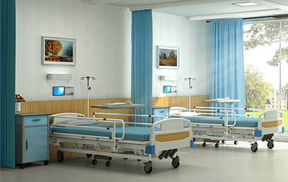 Three Functions Manual Bed - Rife Medical Furniture