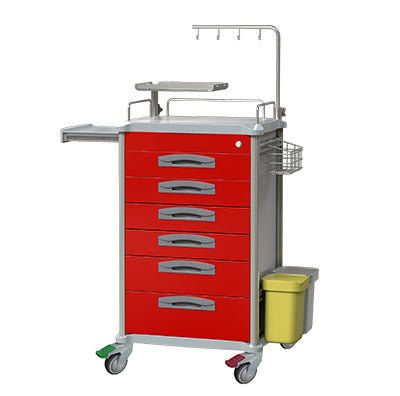 R6 emergency crash cart