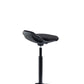 Ergonomic Height Adjustable Portable Active Stool with Self-Return Function, 15° Tilting & Stable Nylon Base, Black (RS08)