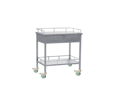 SS Instrument Trolley A - Rife Medical Furniture