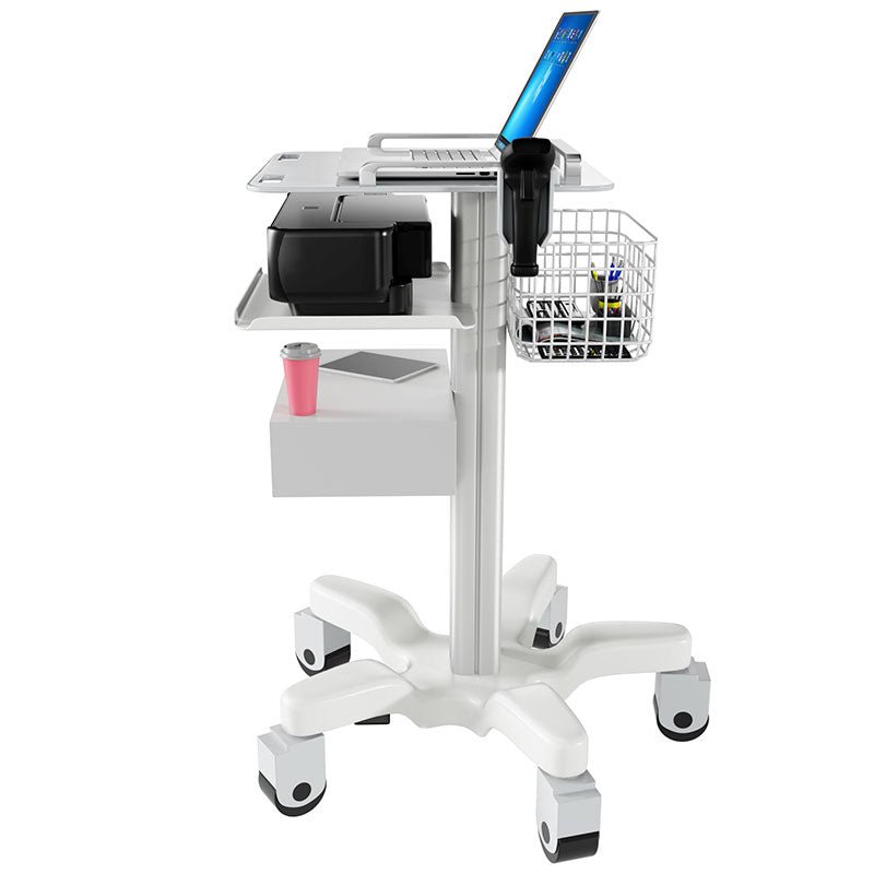 Hospital Grade Laptop Cart (HSC - DNEWLP) - Rife Medical Furniture