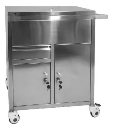 Stainless Steel Medical Trolley with Drawers – Durable & Versatile Solutions