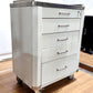 Stainless Steel 4 or 5 Drawers Medicine Trolley – Durable & Efficient