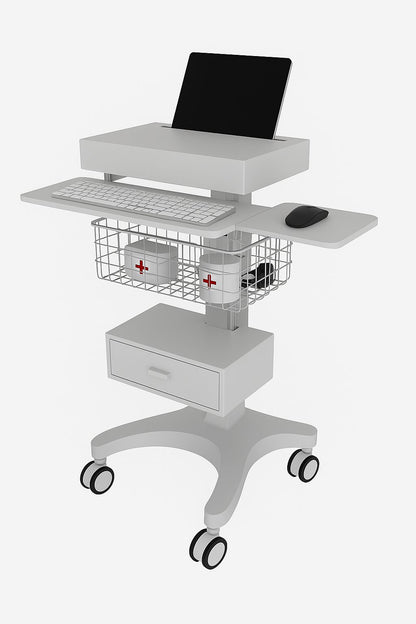 Rife Medical ICU Workstation Cart –  Mobility and Efficiency in Critical Care