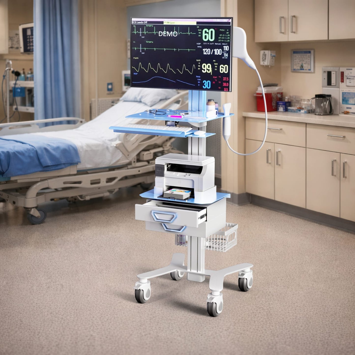 Computer Medical Cart HSM-3