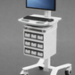 HSM-11 Premium Workstation on Wheels (WOW) - Advanced Medical Cart