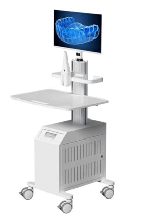 Dental Cart with monitor and scanner holder (OC-5)