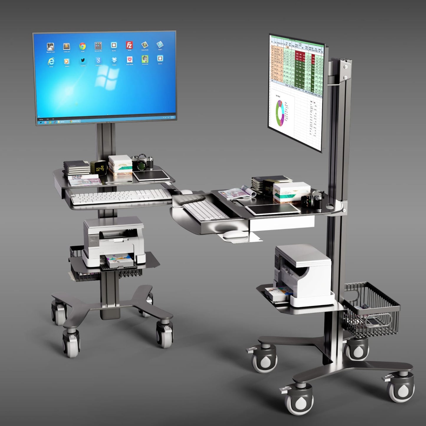 Medical Computer Cart HSM-2