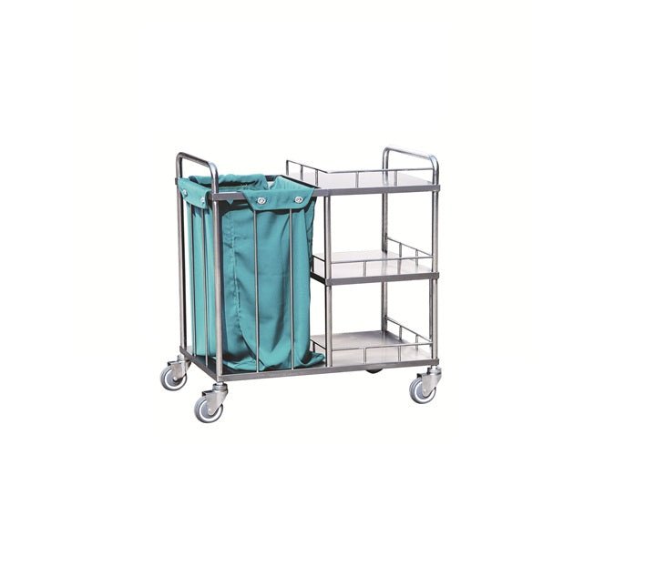 Housekeeping Trolley with Linen Bags