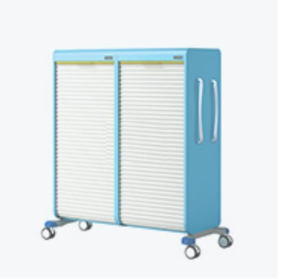 RMGRS152B High-Capacity Medical Storage Cabinet Trolley