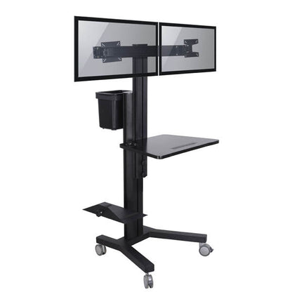 Dual Computer Mobile Cart (MCT09-B)