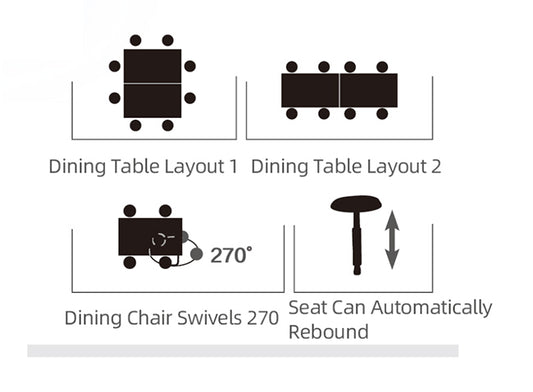 STUDENT DINING TABLE Rf-ZM-12005