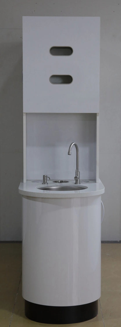 Dental Center Island Partition Cabinet with Hidden Waste – RF-ES-03