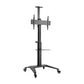 ULTRA-MODERN ALUMINUM TV CART (LANDSCAPE/PORTRAIT ORIENTATION) Rf-TTV12-46TW