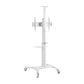 ULTRA-MODERN ALUMINUM TV CART (LANDSCAPE/PORTRAIT ORIENTATION) Rf-TTV12-46TW