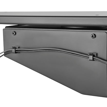 AIRLIFT NEGATIVE TILT & SWIVEL UNDER-DESK KEYBOARD TRAY WITH GEL WRIST REST AND PRECISE MOUSE PAD Rf-KBT-04