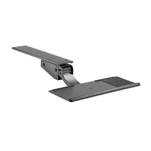 AIRLIFT NEGATIVE TILT & SWIVEL UNDER-DESK KEYBOARD TRAY WITH GEL WRIST REST AND PRECISE MOUSE PAD Rf-KBT-04