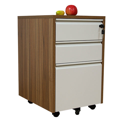 3-DRAWER MOBILE PEDESTAL FILE CABINET Rf-CAB02-1