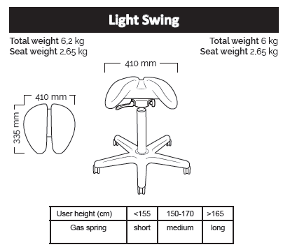 Salli sway best sale saddle chair