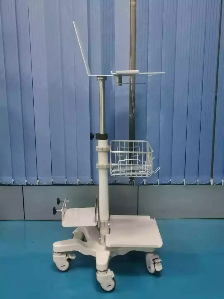 Hospital Mobile Computer Trolley cart for office