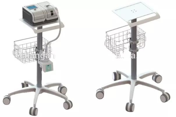 Portable ventilator trolley / cart