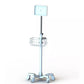 Height Adjustable Patient Rolling Medical Tablet / Ipad cart