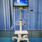 Hospital Mobile Computer Affordable Patient Monitor Stands & Trolleys on Wheels