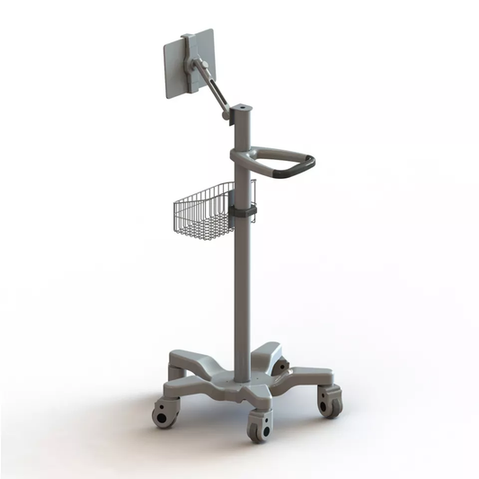 Variable height 360 degree Angle flexible mechanical arm telescopic adjustment dental medical service trolley Tablet cart