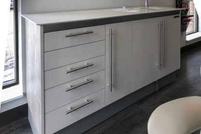 Dental Operatory Side Cabinet with Monitor and CPU Storage
