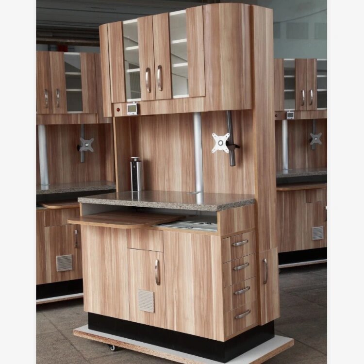 12 O’Clock Dental Rear Cabinet with Mobile Worktable