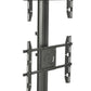 2 or Dual TV Cart Vertical Mounting for Advertsing or Conference RKDV