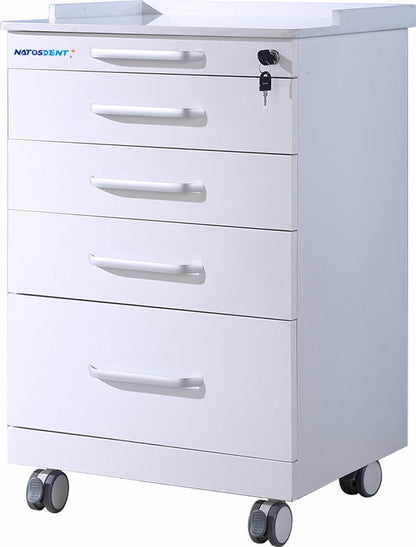 Stainless-Steel Four-Drawer Dental Trolley – RFNTS-B4
